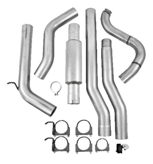 MBRP 88-93 Dodge 2500/3500 Cummins 5.9L 4WD ONLY Turbo Back Single Side Exit P Series Exhaust - S6150P