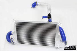 do88 02-09 SAAB 9-5 2.0T/2.3T/Aero (B205/B235) Automatic BigPack Intercooler Kit w/Black Hoses - BIG-100-S