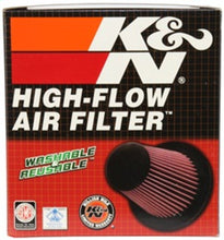 Load image into Gallery viewer, K&amp;N Universal Chrome Filter 6in Flange ID x 7.5in Base OD x 5in Top OD x 6in H - RC-4381