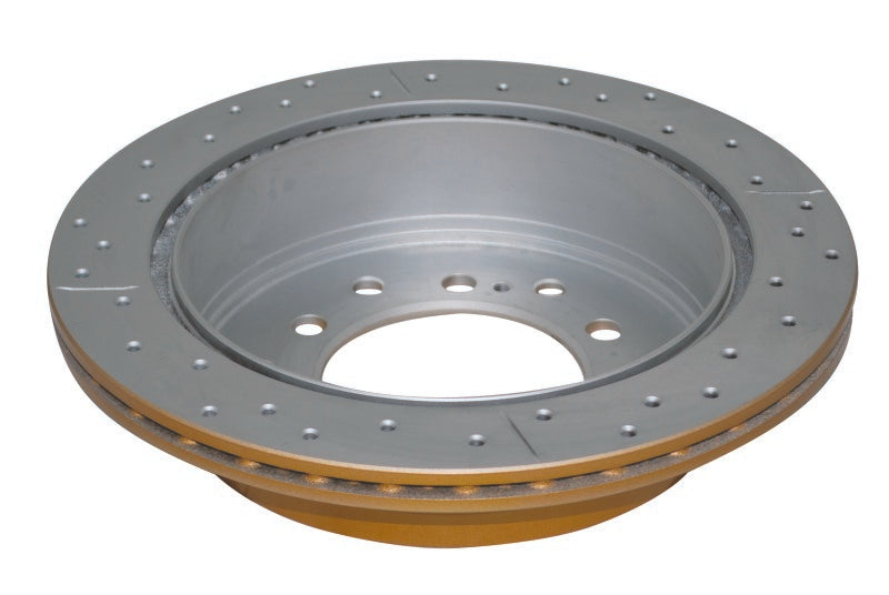 DBA 03-09 Lexus GX470 Rear Drilled & Slotted Street Series Rotor - DBA793X