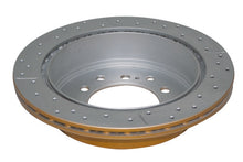 Load image into Gallery viewer, DBA 03-09 Lexus GX470 Rear Drilled &amp; Slotted Street Series Rotor - DBA793X