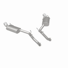 Load image into Gallery viewer, MagnaFlow Axle-Back Stainless Dual Split 4in Polished Tips 10-15 Chevrolet Camaro Convert. 3.6L V6 - 15354