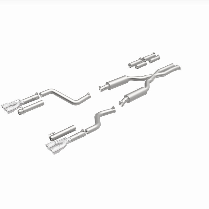 MagnaFlow 2017+ Dodge Challenger 409 SS Polished 3in Quad Tips Cat-Back Exhaust - 19367