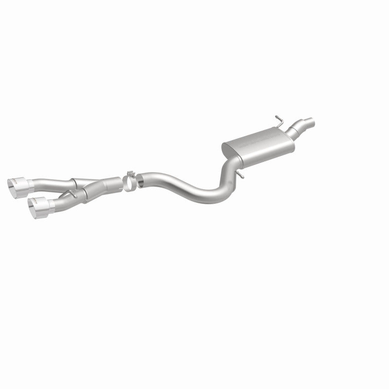 MagnaFlow 12-13 VW Golf L4 2.0L Turbocharged Dual Center Rear Exit Stainless Cat Back Perf Exhaust - 15156