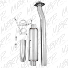 Load image into Gallery viewer, MBRP 11-12 Ford F-150 SVT Raptor 6.2L EC-SB/CC-SB 3.5in Cat Back Single Turn Down Alum Exhaust - S5242AL