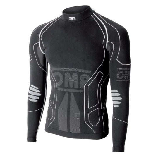 OMP KS Winter-R Shirt Black - Size L/XL - KE0-3021-B01-071-LXL