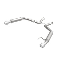 Load image into Gallery viewer, MagnaFlow Axle Back, SS, 2.5in, Competition, Dual Split Polish 4.5in Tip 2015 Ford Mustang Ecoboost - 19179