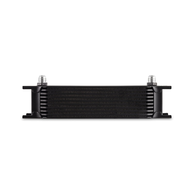 Mishimoto Universal -8AN 10 Row Oil Cooler - Black - MMOC-10-8BK