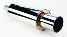 Load image into Gallery viewer, HKS Universal Muffler 2.5 Inlet / 3.7in Outlet (SUS304 NO COATING) - 3203-EX023