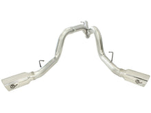 Load image into Gallery viewer, aFe MachForce XP Exhaust 4inch DP-Back All SS 2011-14 GM Diesel Trucks V8-6.6L LML Polished - 49-44043-P