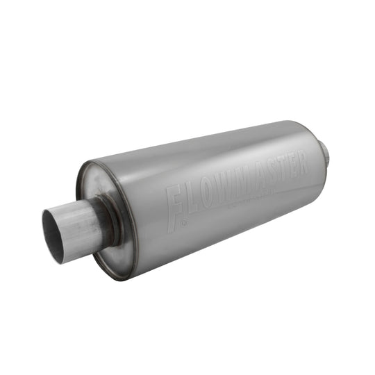 Flowmaster DBX 2.50 IN/2.50 OUT 14 in. SS Muffler - 12514310