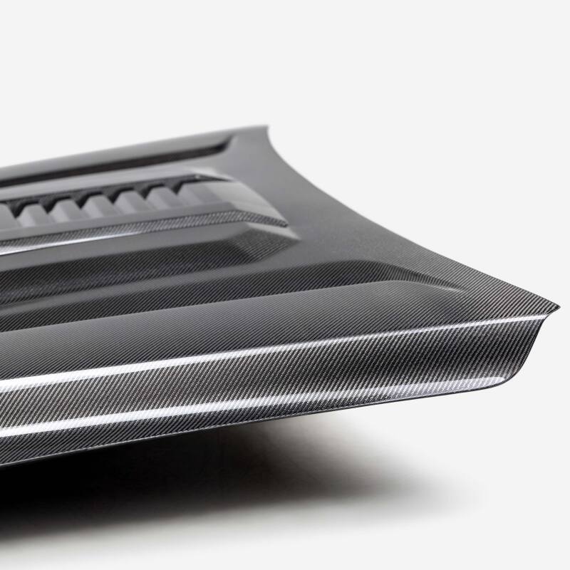 Seibon 2024+ Toyota Tacoma TR-Style Carbon Fiber Hood - HD24TYTA-TR