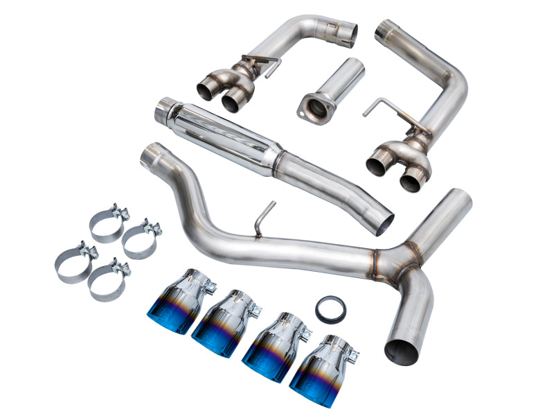 AWE Tuning 22-26 Subaru WRX Track Edition Exhaust - Vapor Blue Tips - 3020-49979