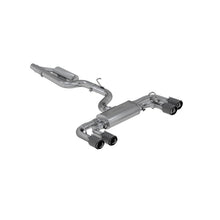 Load image into Gallery viewer, MBRP 15-19 VW Golf R 3 in Cat Back w/ 4 in OD Quad Carbon Fiber Tips - T304 - S46053CF