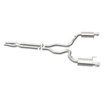 Load image into Gallery viewer, MagnaFlow Cat Back, SS, 3in, Street, Dual Split Polished 4.5in Tips 2015 Ford Mustang GT V8 5.0L - 19100