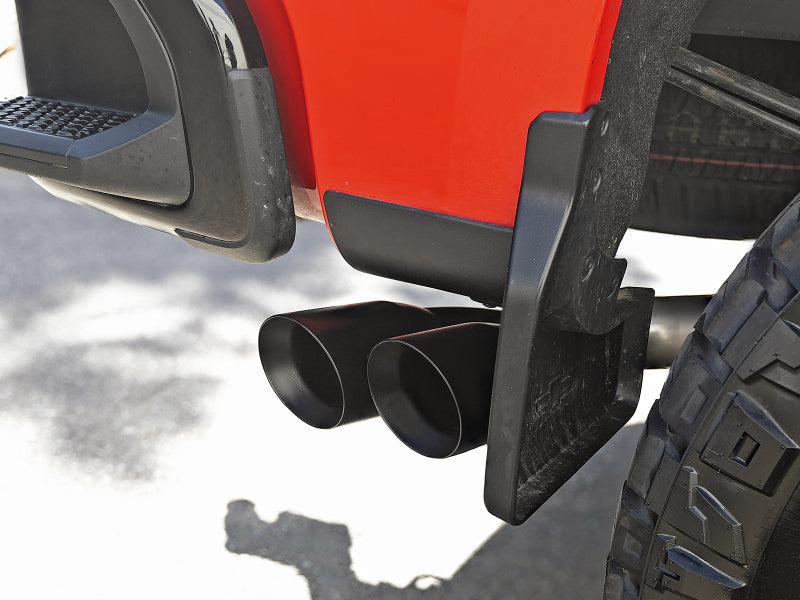 aFe Vulcan Series 3in 304SS Exhaust Cat-Back w/Blk Tip 2019 GM Silverado/Sierra 1500 L4-2.7L (t) - 49-34109-B
