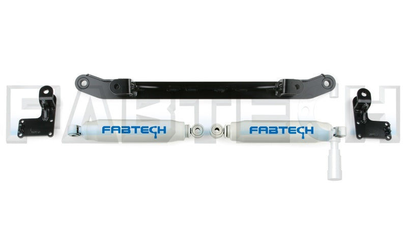 Fabtech 99-03 Ford F250/350/Excursion 2WD Dual Performance Steering Stabilizer Kit - FTS8001