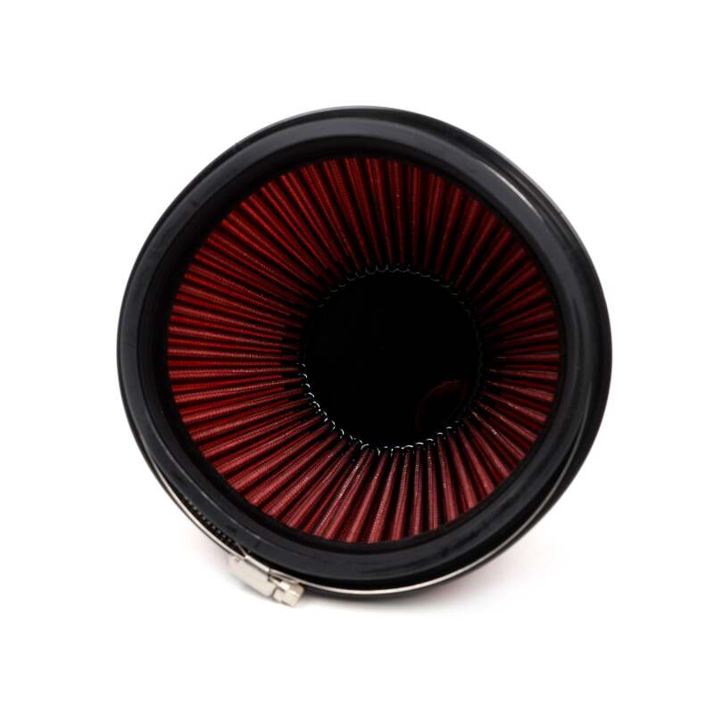 BLOX Racing Performance Filter Kit w/ 3.5inch Velocity Stack Black Filter and 3.5inch Silicone Hose - BXIM-00311-BK