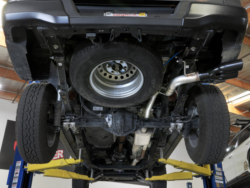 aFe 2024+ Ford Ranger L4-2.3L (t) Vulcan Series 2.5in to 3in Cat-Back Exhaust w/ Black Tip - 49-33148-B