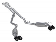 Load image into Gallery viewer, MBRP 20-21 Ford Explorer ST 3.0L Ecoboost SS 2.5in Dual Rear Exit w/ Carbon Fiber Quad Tips - T304 - S52053CF