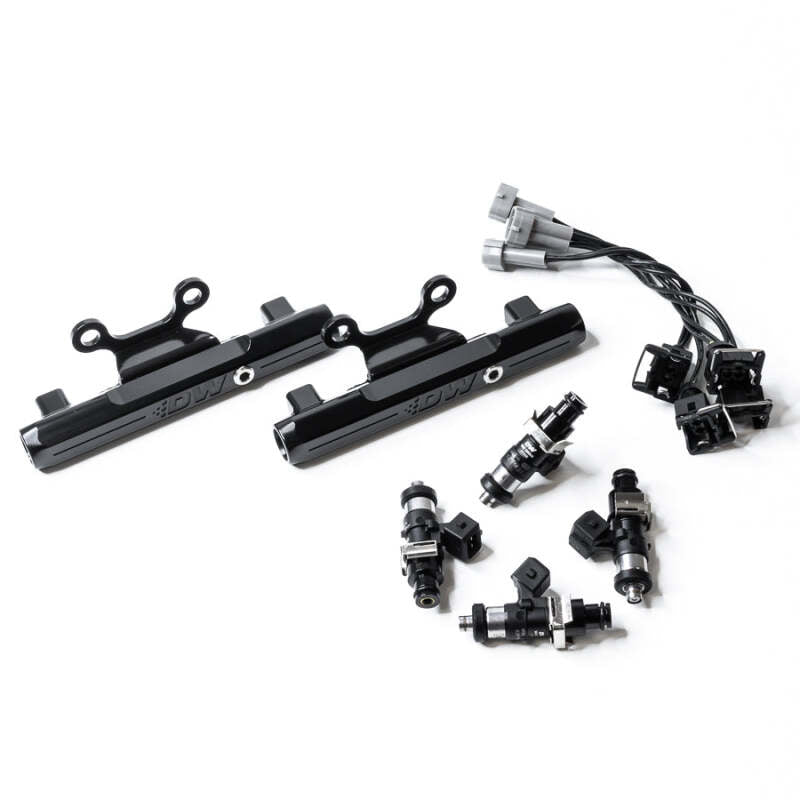 DeatschWerks 02+ Subaru WRX / 07+ STI/LGT Top Feed Fuel Rail Upgrade Kit w/ 1500cc Injectors - 6-102-1500