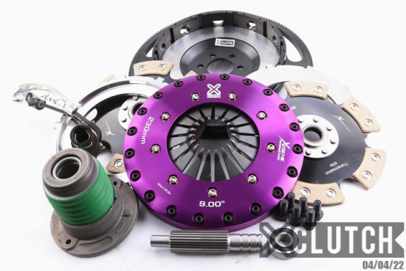 XClutch 14-15 Chevrolet Camaro Z28 7.0L 9in Twin Solid Ceramic Clutch Kit - XKCR23683-2E