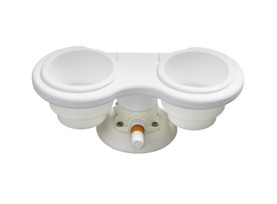 SeaSucker 2-Cup Holder Horizontal - White - MC5300W-6
