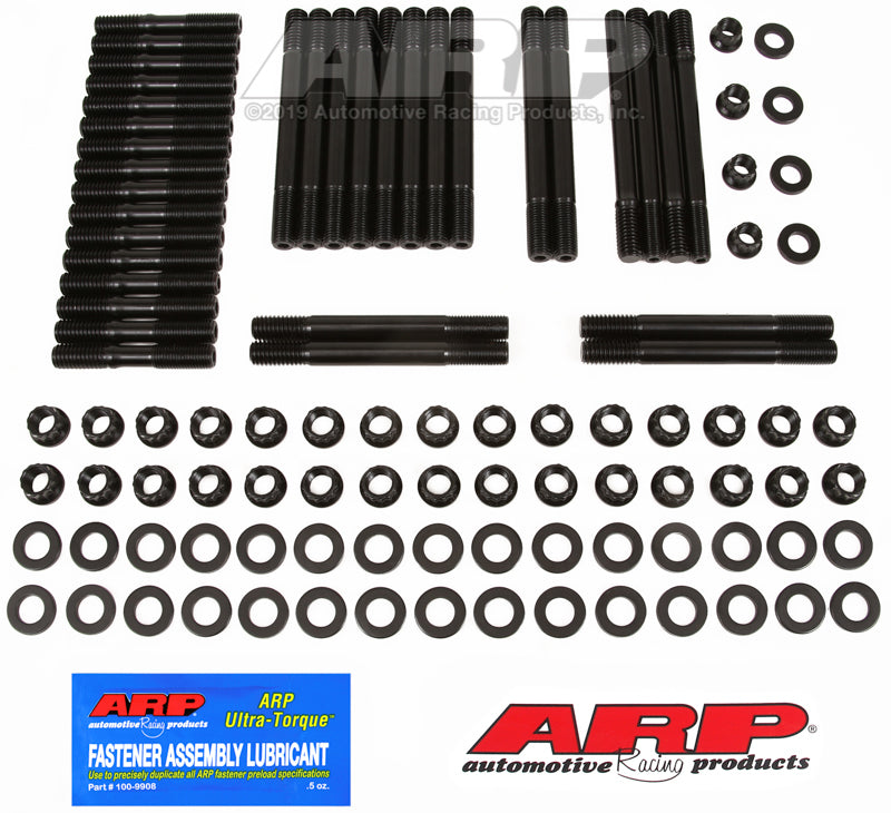 ARP SB Chevy Bowtie w/Brodix 12 Weldtech Head Bolt Kit - 234-4723
