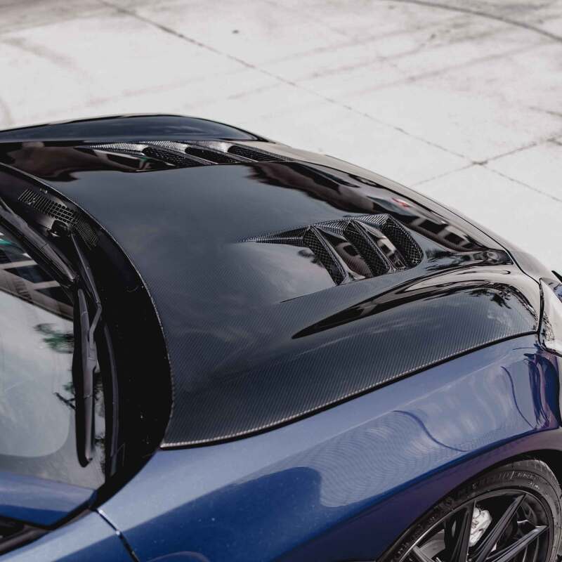 Seibon 2022 Toyota GR86/Subaru BRZ TS-Style Carbon Fiber Hood - HD22TY86-TS