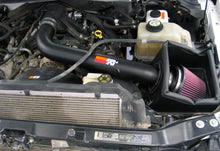 Load image into Gallery viewer, K&amp;N 07-08 Ford F250 SD V8-5.4L Black High Flow Performance Kit - 77-2577KTK