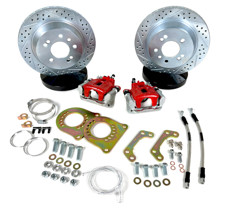 Baer Brakes Ford 8.8in C-Clip Rear Ends 11.65in Classic Series Rear Brake Kit - 4262770R