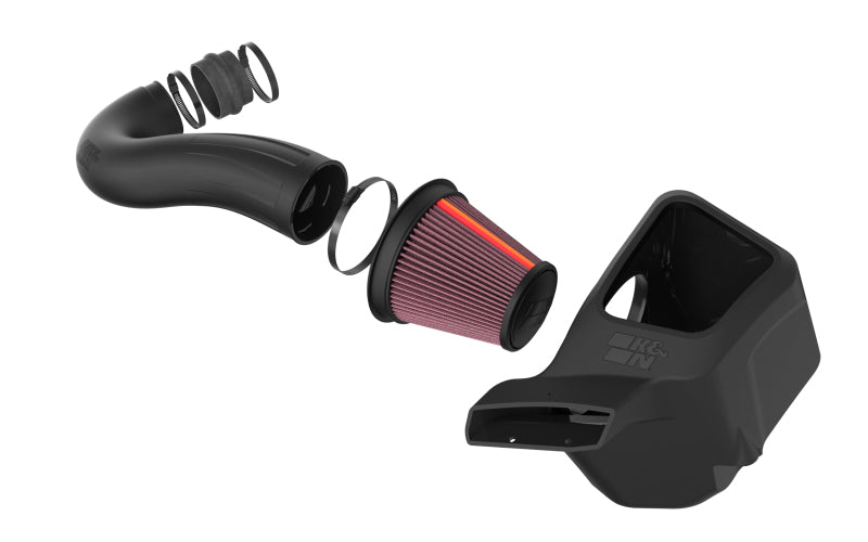 K&N 11-22 Jeep Grand Cherokee V8-5.7L F Performance Air Intake System - 50-1563
