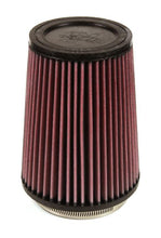 Load image into Gallery viewer, K&amp;N Filter Universal Rubber Filter 4 inch Flange 5 3/8 inch Base 4 3/8 inch Top 7 inch Height - RU-2590