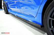 Load image into Gallery viewer, Seibon 15+ Subaru WRX/STI MB Style Carbon Fiber Side Skirts (Pair) - SS15SBIMP-MB