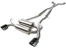Load image into Gallery viewer, aFe Takeda 2-1/2in 304SS Cat-Back Exhaust Infiniti G37 08-13/Q60 14-15 V6-3.7 w/ Carbon Fiber Tips - 49-36103-C