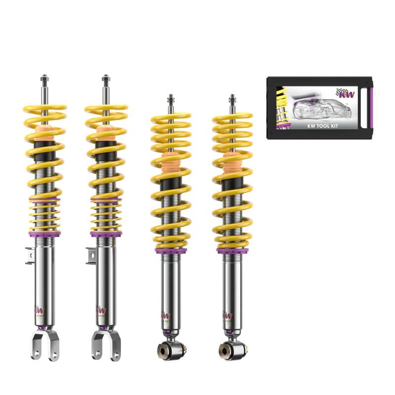 KW Coilover Kit V3 BMW 17+ BMW 5 Series Sedan 2WD w/ Electronic Dampers - 352200BY