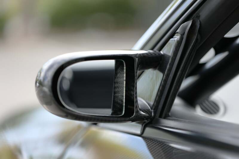 GReddy Nissan R34 Skyline Garage Active Group A Type Dry Carbon Side Mirrors - Set - 44881104