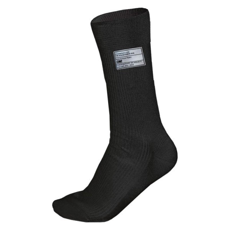 OMP Nomex Socks (Fia 8856-2018) Black - Size M - IE0-0762-A01-071-M
