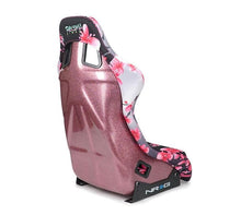 Load image into Gallery viewer, NRG FRP Bucket Seat PRISMA Japanese Cherry Blossom Edition W/ Pink Pearlized Back - Large - FRP-302-SAKURA