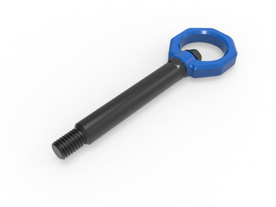 aFe 23-25 BMW M2 (G87) CONTROL Front / Rear Tow Hook - Blue - 450-502004-L
