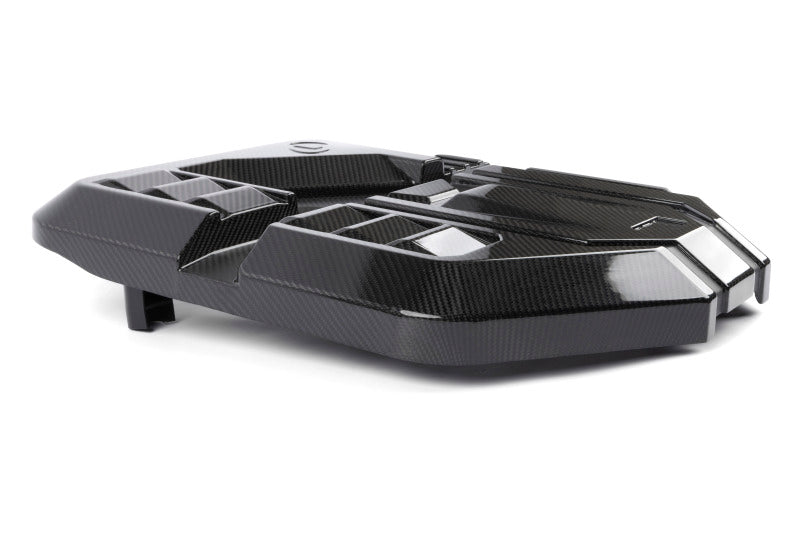 Dinan 21-27 BMW M2/M3/M4 (G80/G82/G87) Gloss Carbon Fiber Engine Cover w/Matte Accents - D590-0005