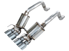 Load image into Gallery viewer, AWE Tuning 05-07 C6 Chevrolet Corvette 6.0L Touring Edition Axle-Back Exhaust w/ Chrome Silver Tips - 3015-42660