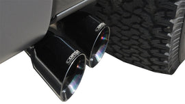 Corsa 2011-2014 Ford F-150 EcoBoost 3.5L V6 Black Sport Cat-Back Exhaust - 14392BLK