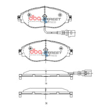 Load image into Gallery viewer, DBA 16-21 Volkswagen Golf (Mk VII) Street Series Front Brake Pads - DB8849SS