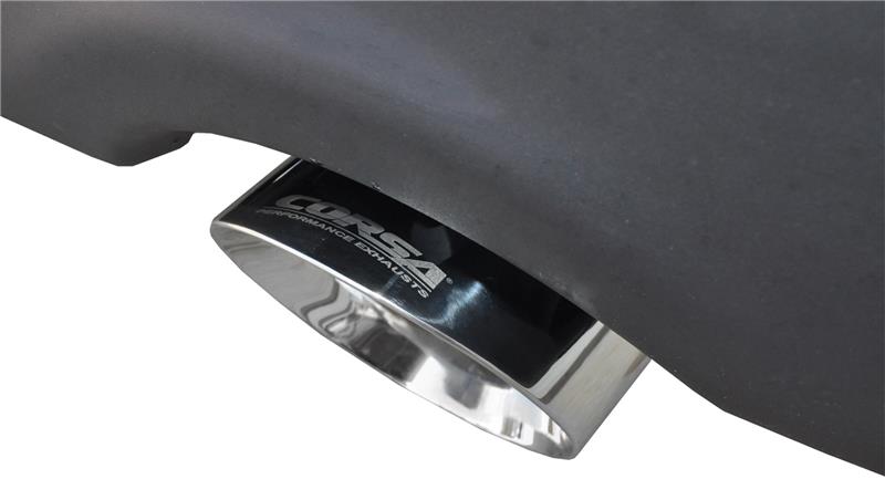 Corsa 2009-2018 Dodge Ram 1500 4.7L Quad/Crew Cab/Short Bed Polished Dual Exit Cat-Back Exhaust - 14405