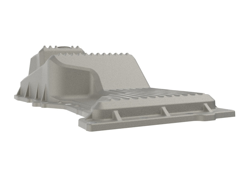 aFe 20-25 GM Trucks Engine Oil Pan - Raw w/ Machined Fins - 46-71440A
