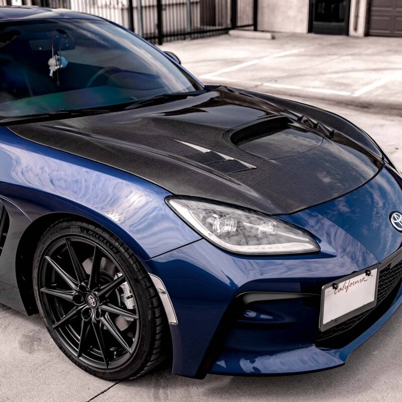 Seibon 2022 Toyota GR86/Subaru BRZ FA-Style Carbon Fiber Hood - HD22TY86-FA