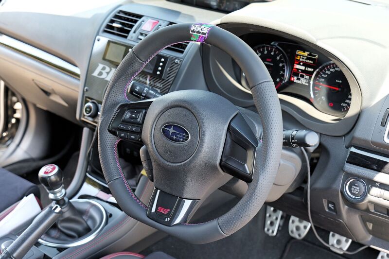 HKS Subaru WRX STI VAB Replacement Steering Wheel - 51999-AF002