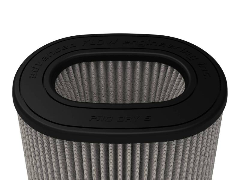 aFe MagnumFLOW Pro DRY S Air Filter (6-3/4 x 4-3/4)in F x (8-1/2 x 6-1/2)in B x (7-1/4 x 5)in T - 20-91206D