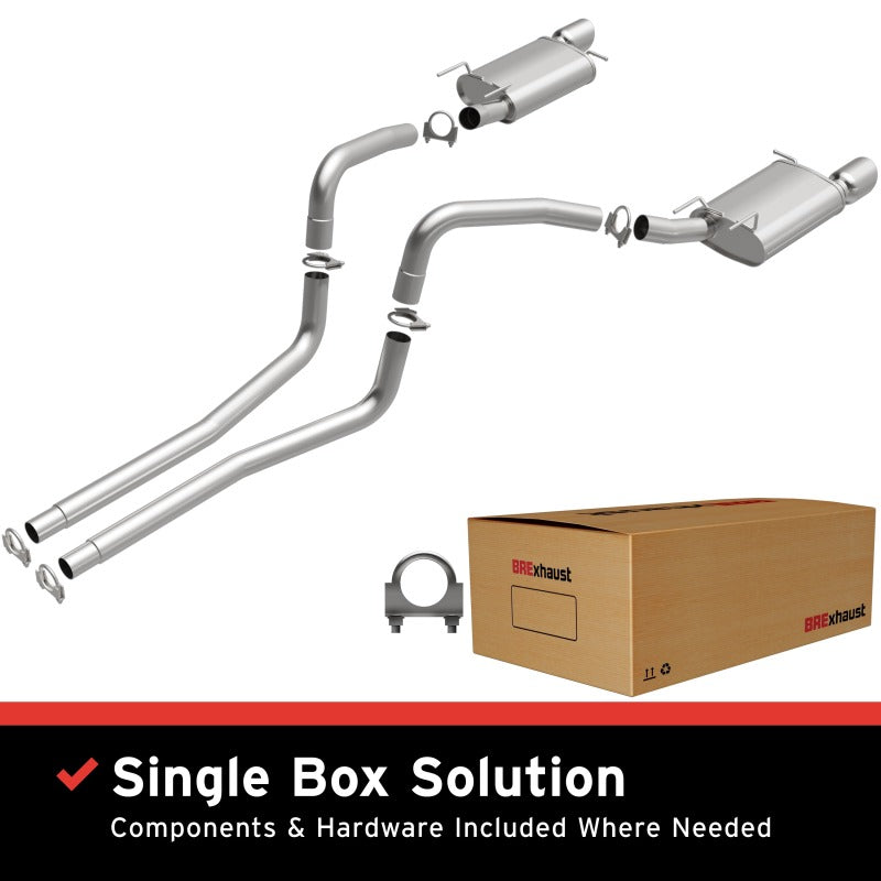 MagnaFlow BRE Exhaust Kit 11-14 Ford Mustang 3.7L - 106-0847